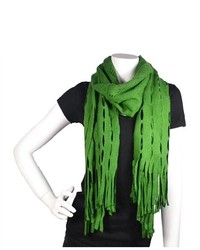 TheDapperTie Green Fashion Winter Knit Scarf Scarf C1