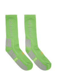 ARIES Green New Balance Edition Unbalanced Socks