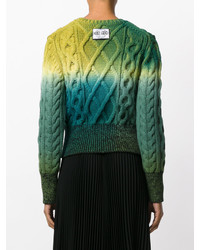 Kenzo Ombr Chunky Knit Jumper