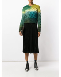 Kenzo Ombr Chunky Knit Jumper