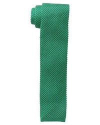 Green Knit Tie