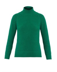 Green Knit Turtleneck