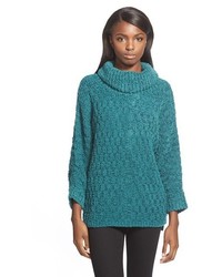 Chelsea28 Fluffy Turtleneck Sweater