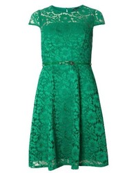 Dorothy Perkins Lace Fit Flare Dress