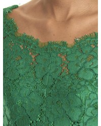 Dolce & Gabbana Boat Neck Lace Dress