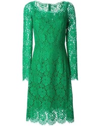Dolce & Gabbana Floral Lace Dress, $3,495  | Lookastic