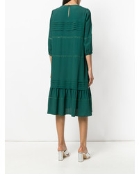N°21 N21 Lace Trim Mid Length Dress
