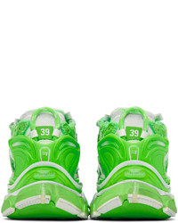 Balenciaga Green Runner Sneakers