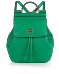 Dolce & Gabbana Sicily Micro Leather Backpack