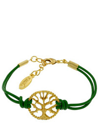 Ettika Tree Of Life Leather Bracelet