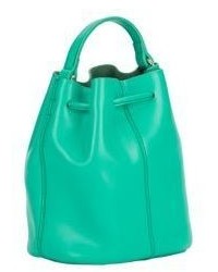 Tori Mini Leather Bucket Bag