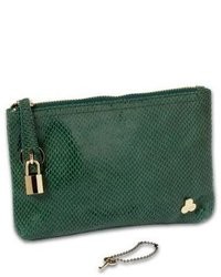Clava Bags Ryan Embossed Snake Leather Clutch