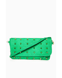 Dailylook Spiked Front Clutch In Green