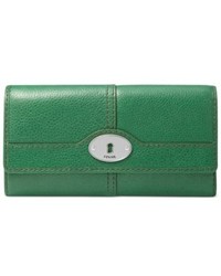 Fossil Marlow Leather Flap Clutch