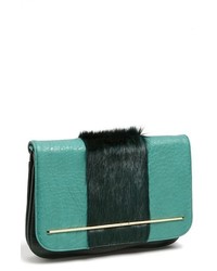 French Connection Convertible Clutch Jewel Green