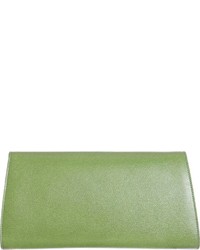 Valextra Handy Clutch Green