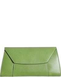 Valextra Handy Clutch Green