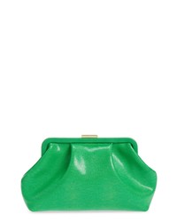 Clare V. Sissy Leather Clutch