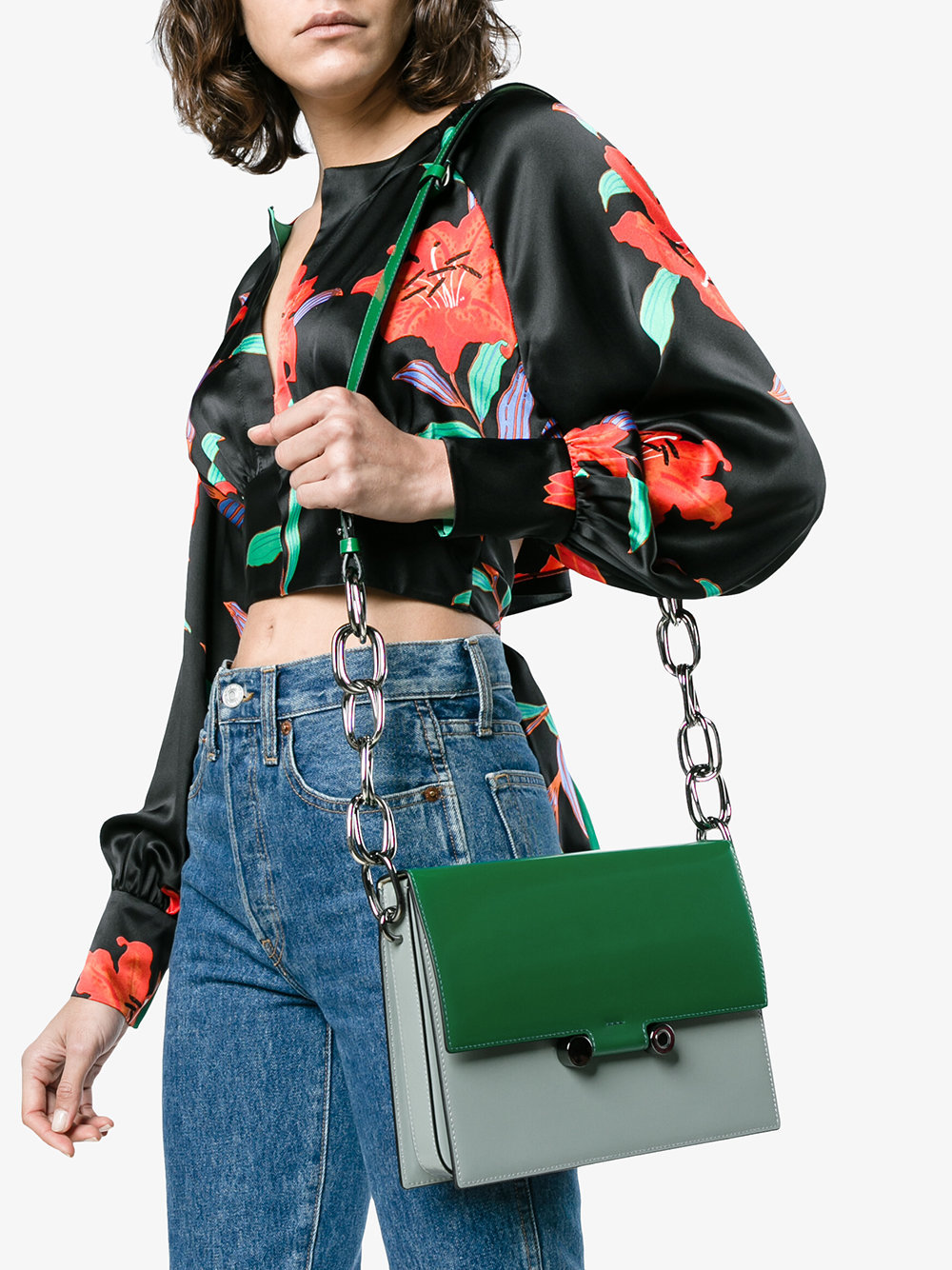 Marni Caddy Shoulder Bag, $1,655 | farfetch.com | Lookastic