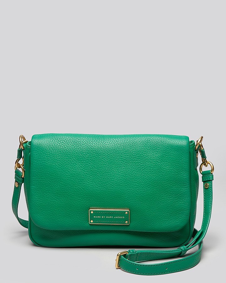 Marc by Marc Jacobs Pebbled Green Top Handle Crossbody Bag