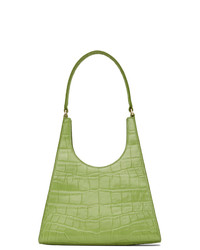 Staud Green Croc Rey Bag