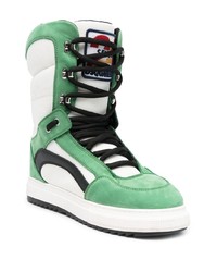 DSQUARED2 High Top Lace Up Sneakers
