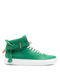 Buscemi High Top Leather Sneakers