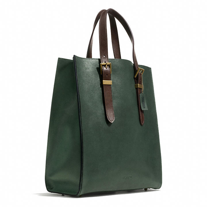 Coach Mercer Drafter Tote In Leather, $698 | Coach | Lookastic