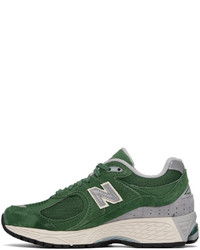 New Balance Green Gray 2002r Sneakers