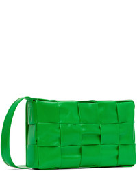 Bottega Veneta Green Cassette Messenger Bag