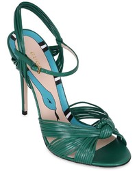 Gucci 110mm Knotted Leather Sandals