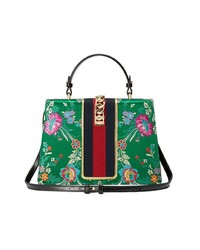 Gucci Sylvie Floral Jacquard Bag