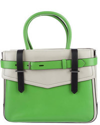 Reed Krakoff Coloblock Leather Boxer Tote