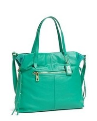 Steven by Steve Madden Prague Leather Tote Extra Large Green