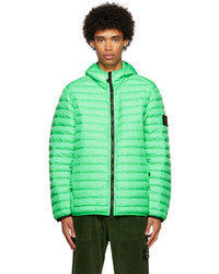 Green Lightweight Puffer Jacket