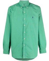 Polo Ralph Lauren Embroidered Logo Cotto Shirt