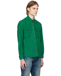 Polo Ralph Lauren Green Zip Shirt
