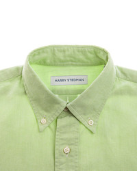 Harry Stedman Reed Green Oxford Shirt