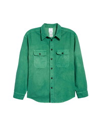 VISVIM Lumber Uneven Dye Cotton Twill Shirt