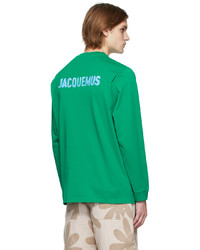 Jacquemus Green Le T Shirt Gelo Long Sleeve T Shirt