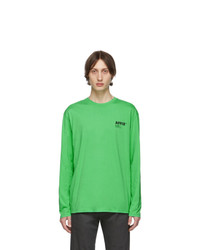 AFFIX Green New Utility Long Sleeve T Shirt
