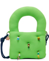 Marshall Columbia Green Mini Plush Messenger Bag