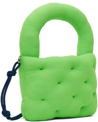 Marshall Columbia Green Plush Messenger Bag