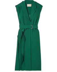 Jason Wu Collection Wrap Effect Layered Crepe Dress