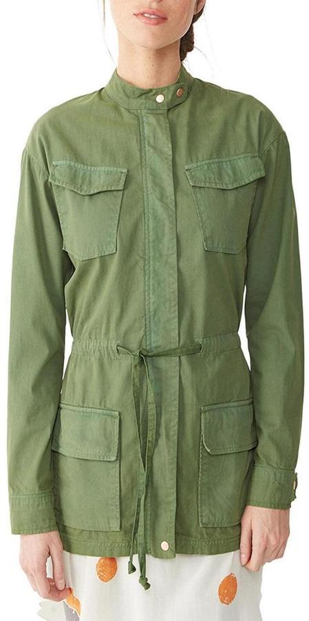 Alternative Apparel Herringbone Military Jacket, $170 | shoptiques.com