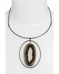 Nordstrom Agate Collar Necklace