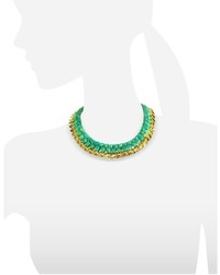 Aurelie Bidermann Do Brasil Gold And Cotton Necklace