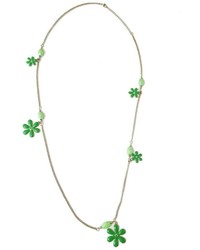 Green Flower Necklace
