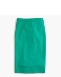 J.Crew Petite No 2 Pencil Skirt In Two Way Stretch Cotton