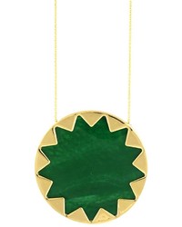 House Of Harlow 1960 Jewelry Sunburst Pendant Necklace In Resin